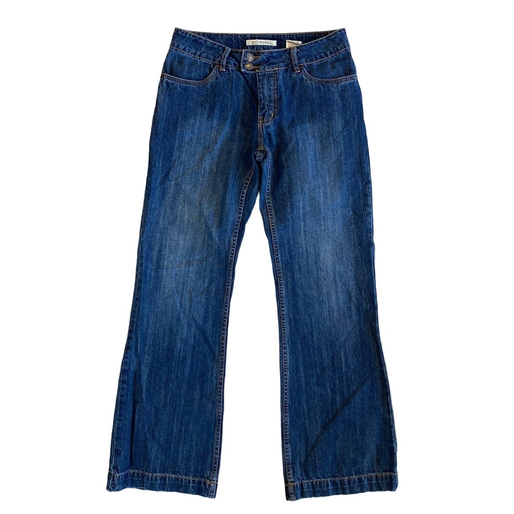 Stetson No. 214 City Trouser Flare Jeans Size 8 Dark Wash